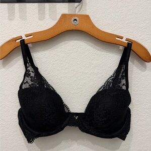 Love Cloud Lace Half-Plunge Demi Bra